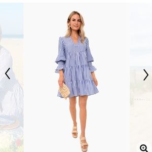 Pomander Place / Tuckernuck Blue and White Stripe Dress